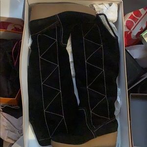 Michael Kors OTK Shearling Wedge Boots size 7.5